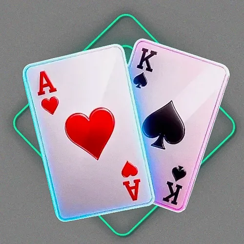 Ace and king playing cards
