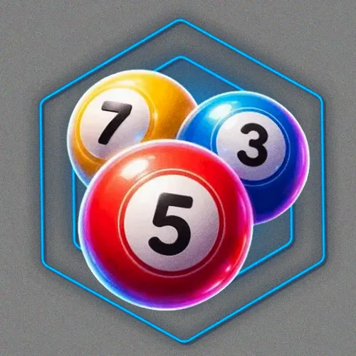 Numbered bingo balls