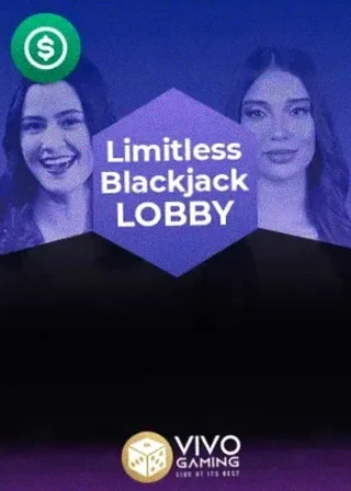 Limitless Blackjack Lobby live game cover