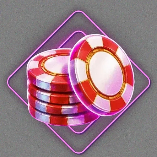 Poker table with cards