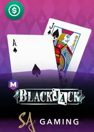 M Blackjack live game cover